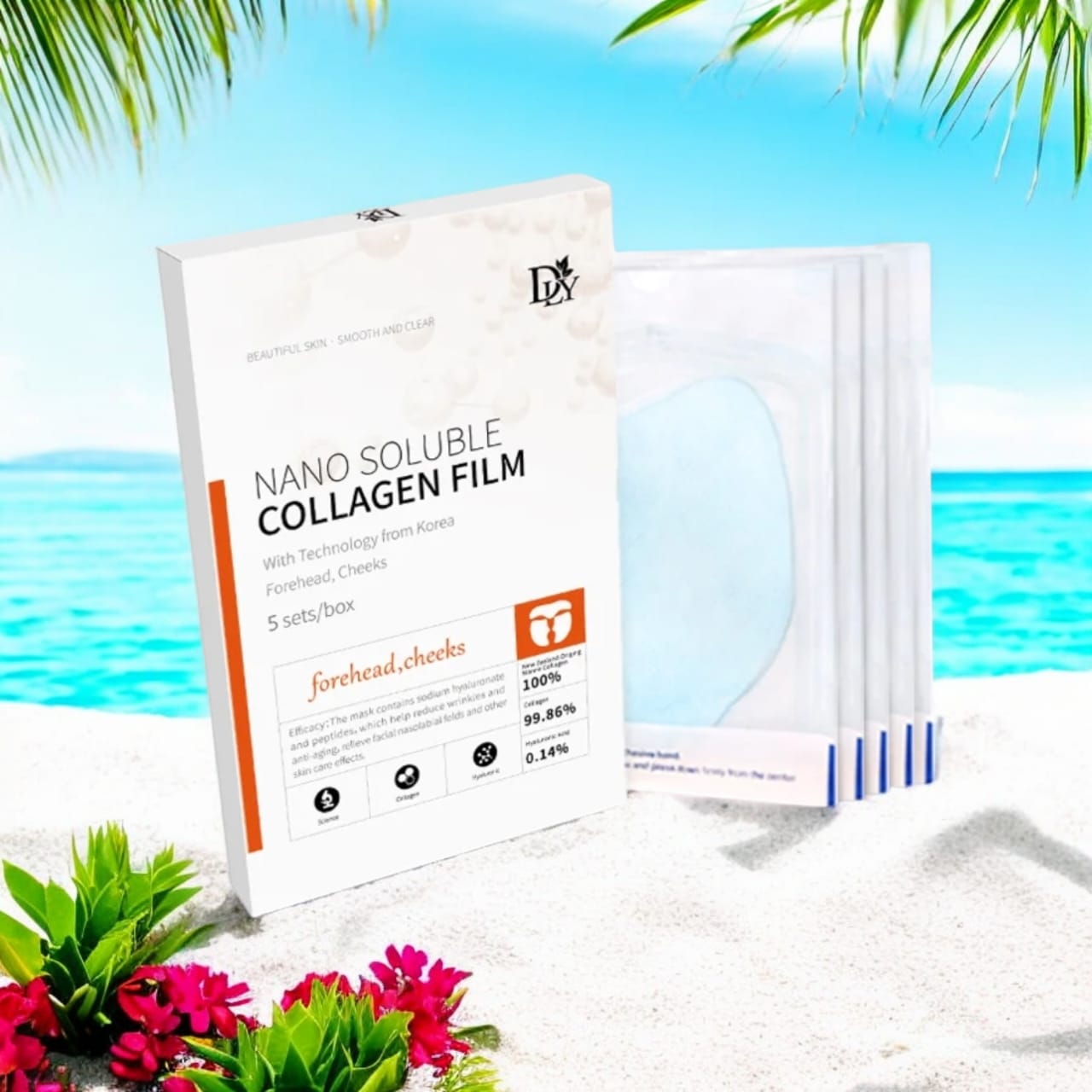 MASCARILLA SOLUBLE DE COLAGENO HIDROLIZADO